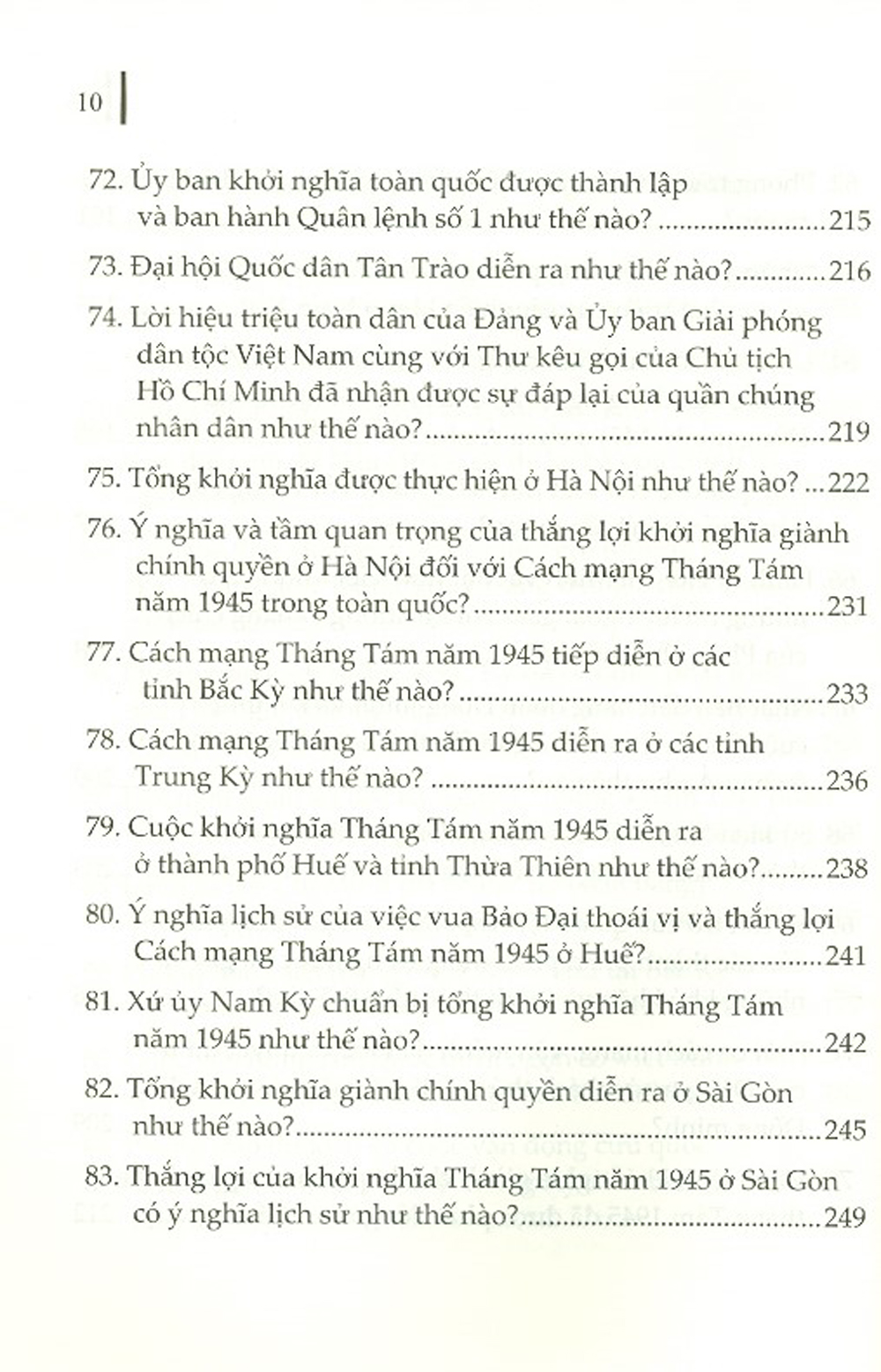 100 Điều Nên Biết Về Cách Mạng Tháng Tám 1945