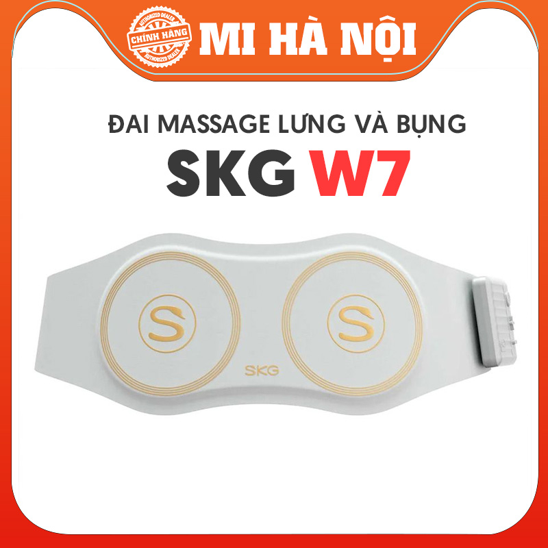 Máy massage lưng bụng SKG W7- Massage xung điện hàng chính hãng