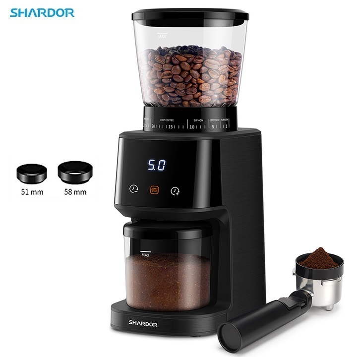 Máy xay hạt cà phê Espresso cao cấp Shardor BD-CG015 -Hàng chính hãng