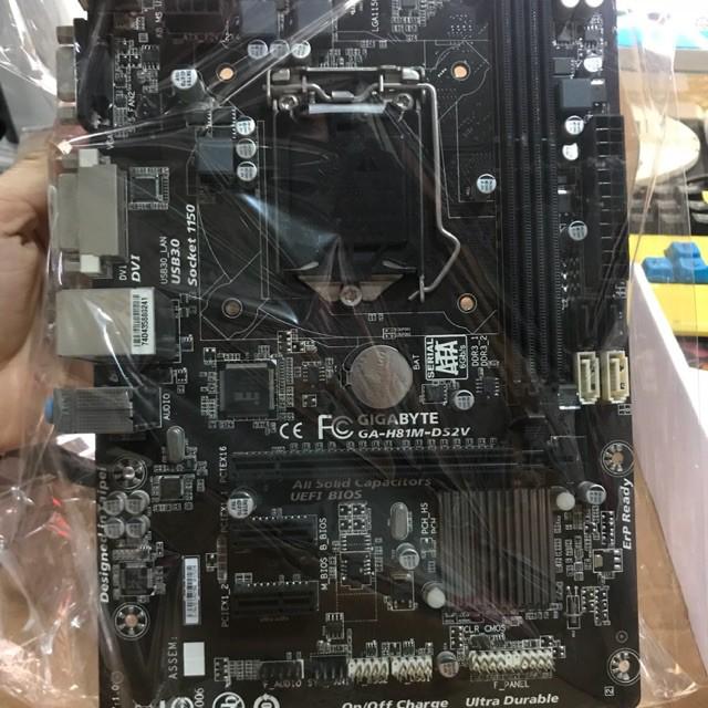 Mainboard H81 socket 1150 mới - NEW- Hàng nhập khẩu