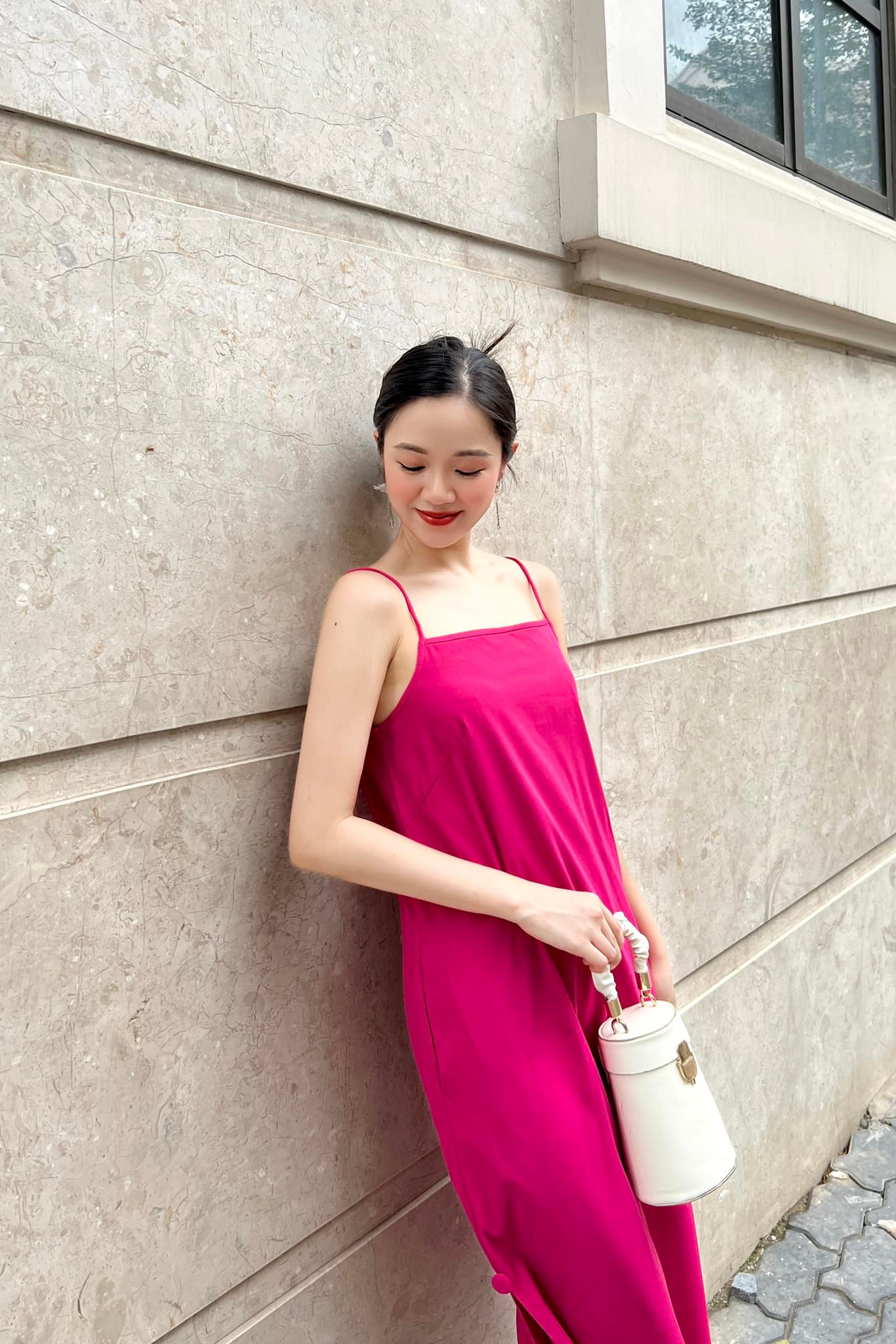 OLV - Đầm Fuchsia Straps Dress