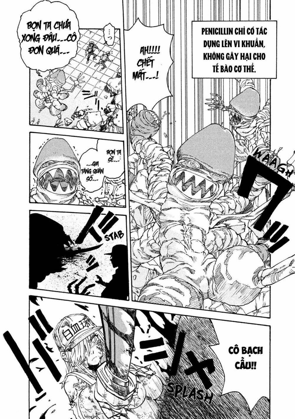 biệt đội tế bào black - hataraku saibou black chapter 4 25