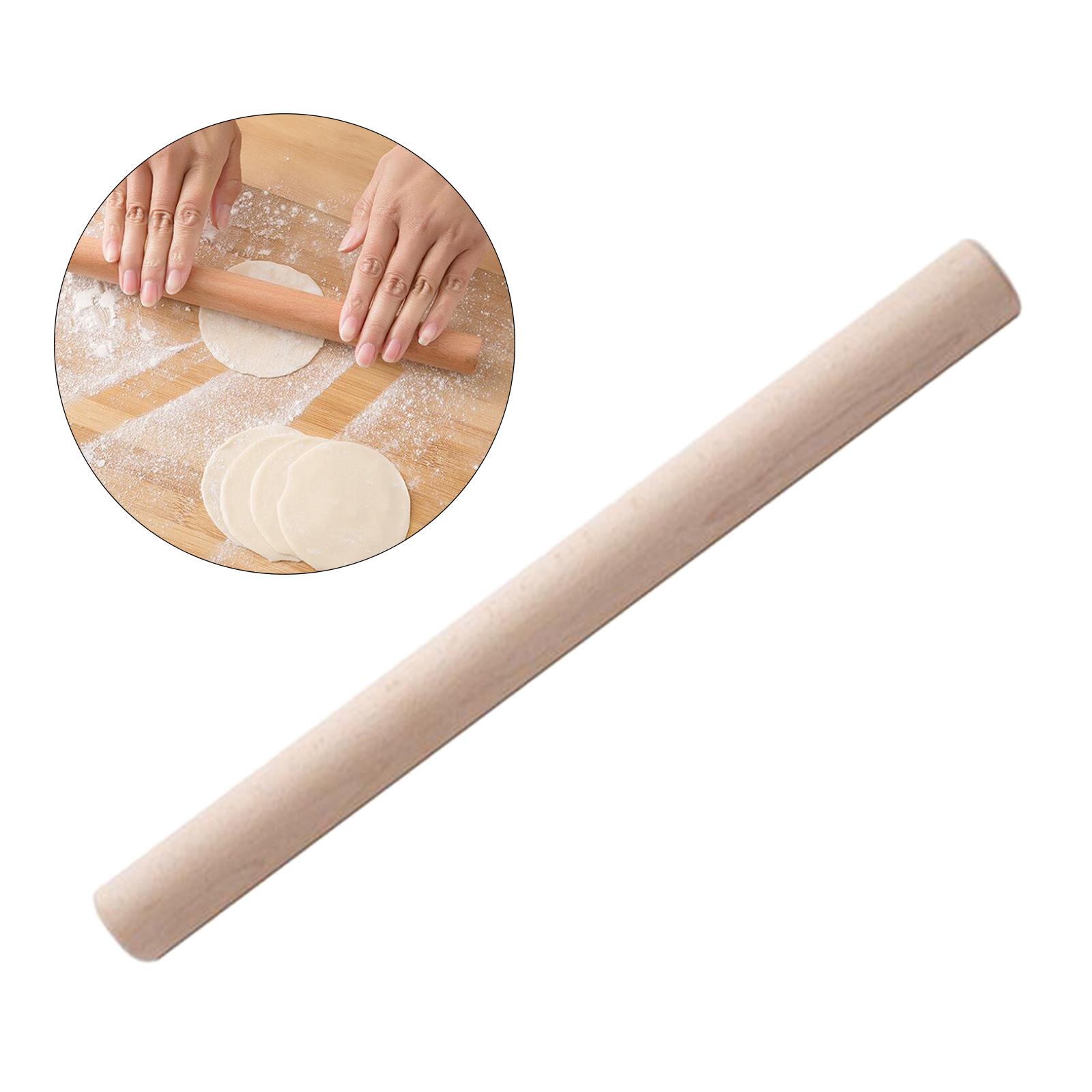 Non-Stick Wooden Rolling Pin Roller Pin for Pastries Baking Cooking Flour Pizza Pie Cookies Dumpling Wrapper Kitchen Supplies