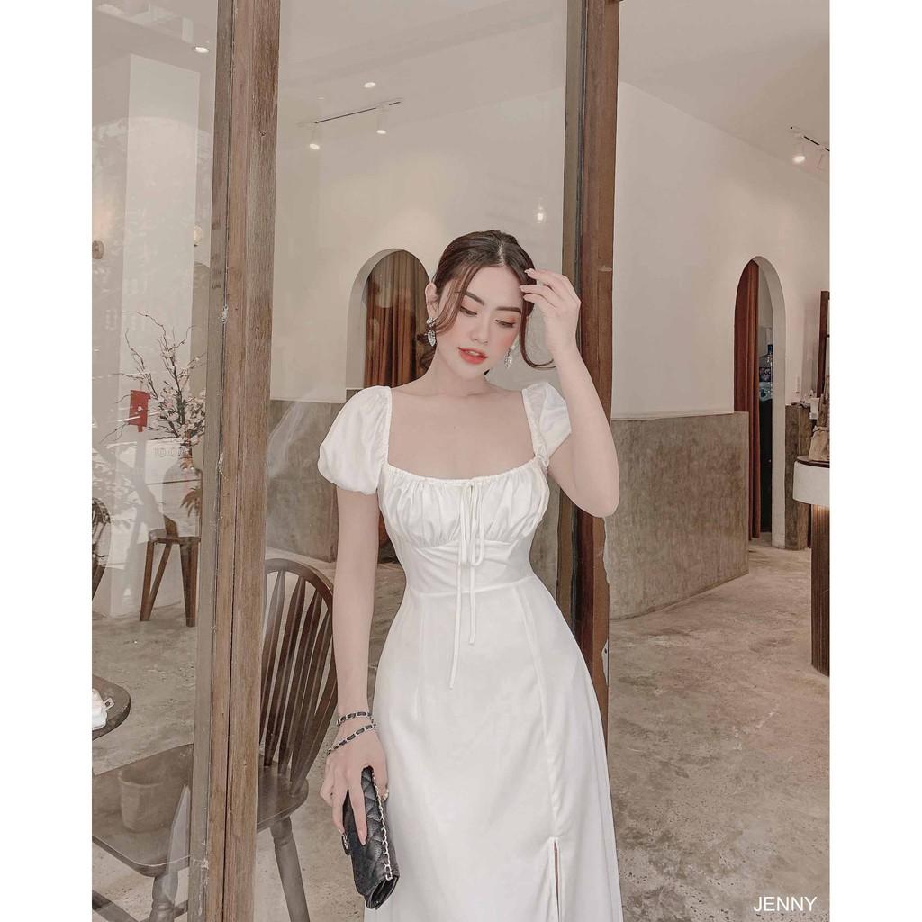 Đầm dự tiệc xẻ tà Napubee - váy maxi thiết kế JENNY DRESS