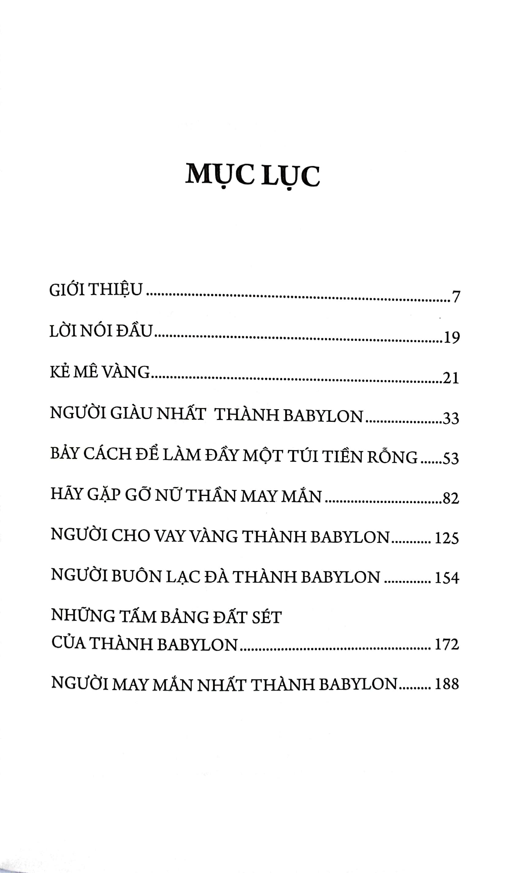 Bí Quyết Làm Giàu Của Người Babylon