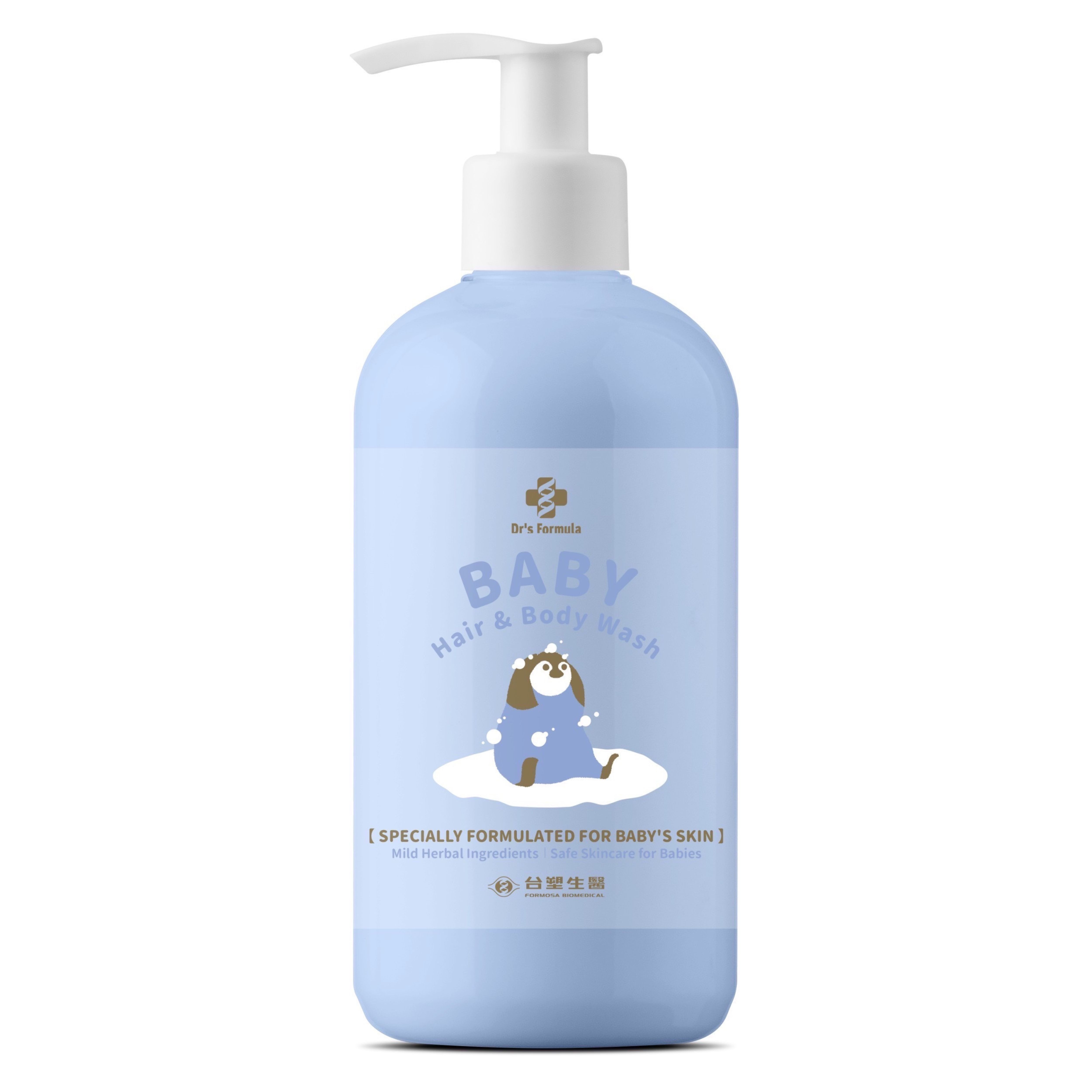 Sữa Tắm Gội Cho Bé Dr's Formula Baby Hair &amp; Body Wash 550g