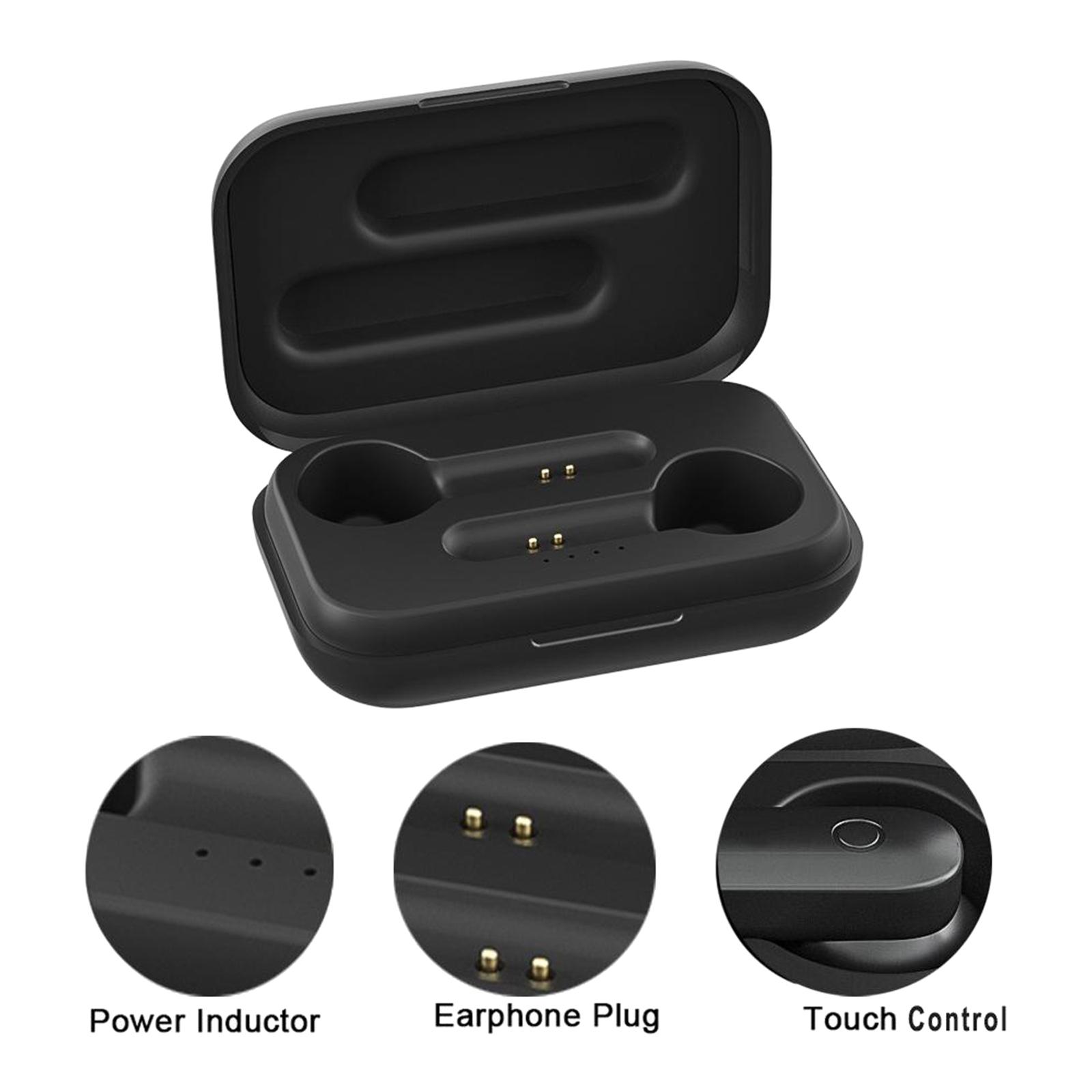 Q3 Wireless Earbuds, Bluetooth 5.0 Earbuds Headphone, in-Ear Headphones with Mic, Deep Bass, Touch Control, Charging Case, for Sport