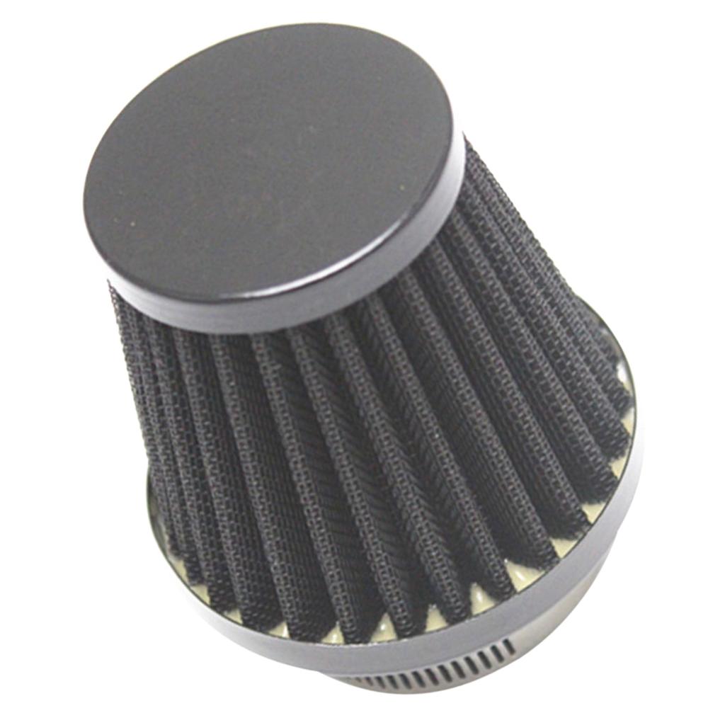Black 50mm Air Intake Filter for Universal Motorcycle Dirt Bike ATV Quad