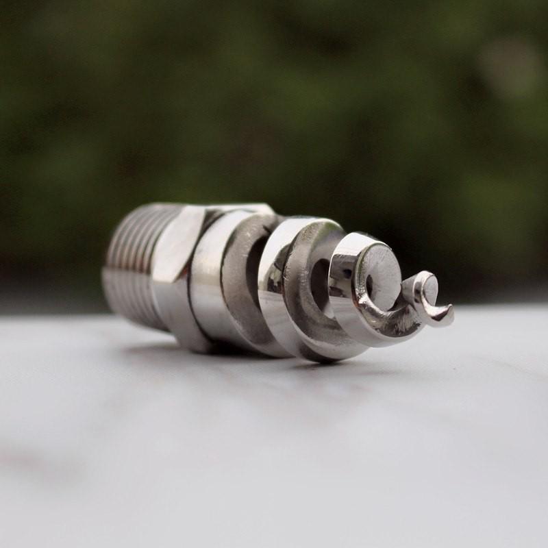 Đầu phun xòe dạng xoắn ốc phi 27mm - 34mm