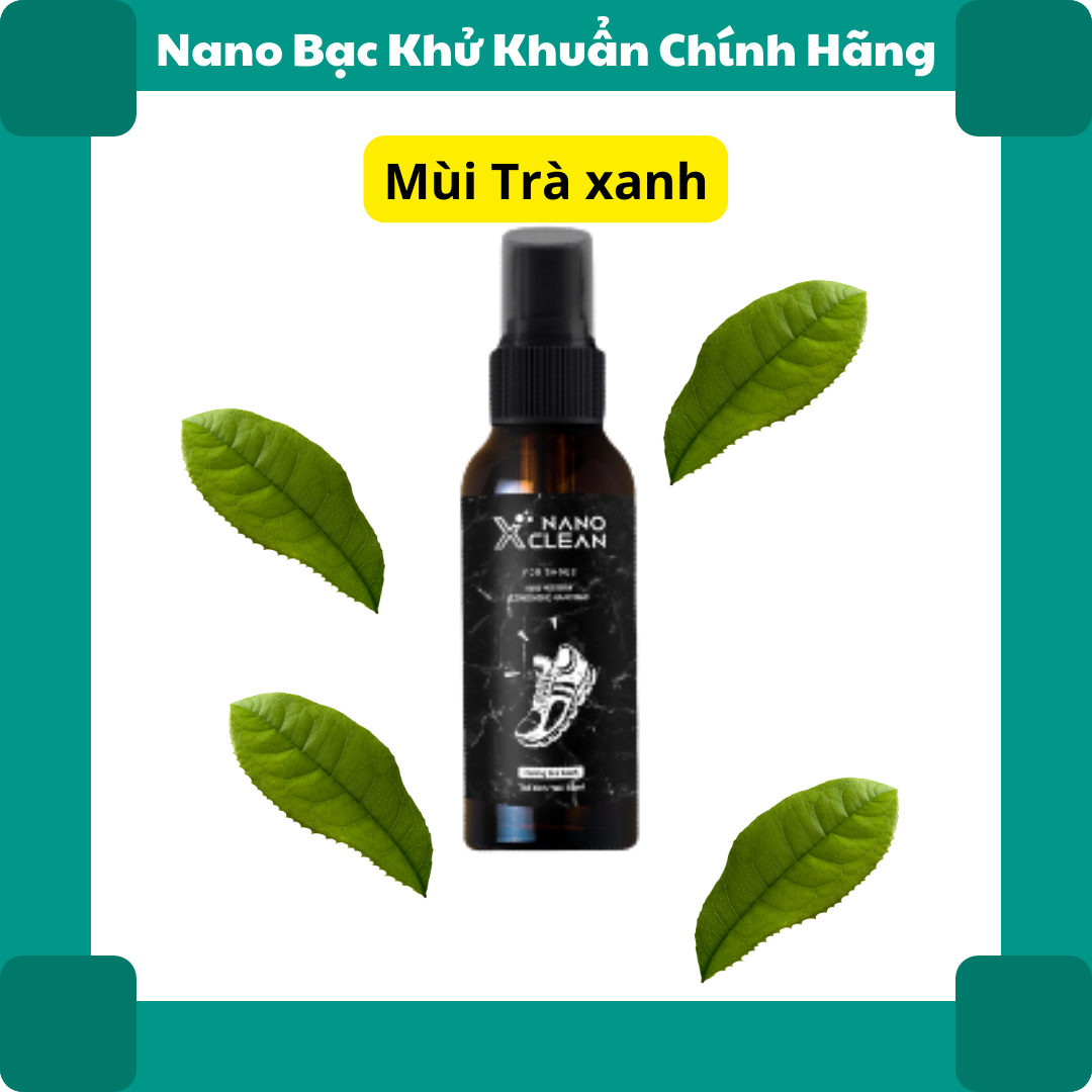 Chai xịt khử mùi giày Nano Xclean 50 ML