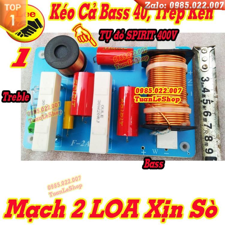 MACH LOA F2A - PHÂN TẦN 2 LOA XỊN SÒ - GIÁ 1 MẠCH LOA F2A