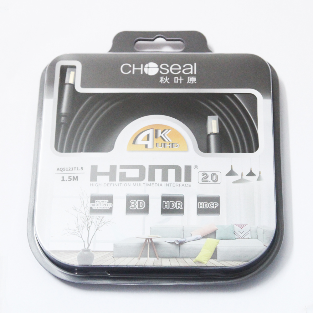 Cáp HDMI Phân giải UltraHD 4K Choseal AQ5121 - Hàng Chính Hãng