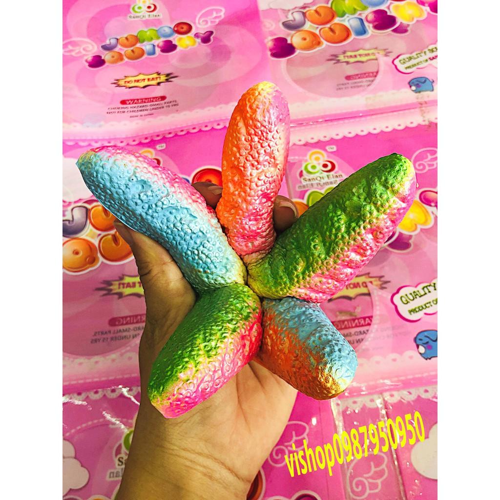 SQUISHY SAO BIỂN 5 CÁNH NHIỀU MÀU