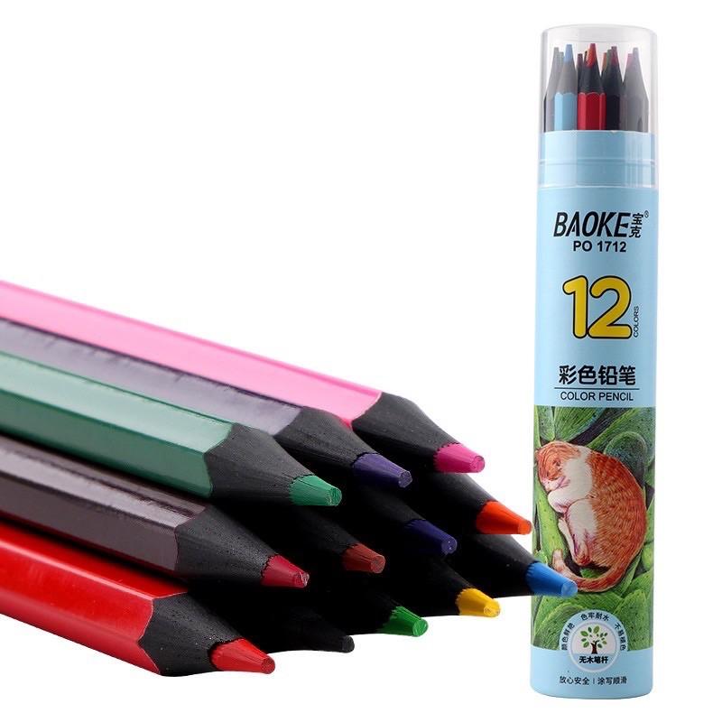 Chì màu thân dẻo 12 màu Po-1712