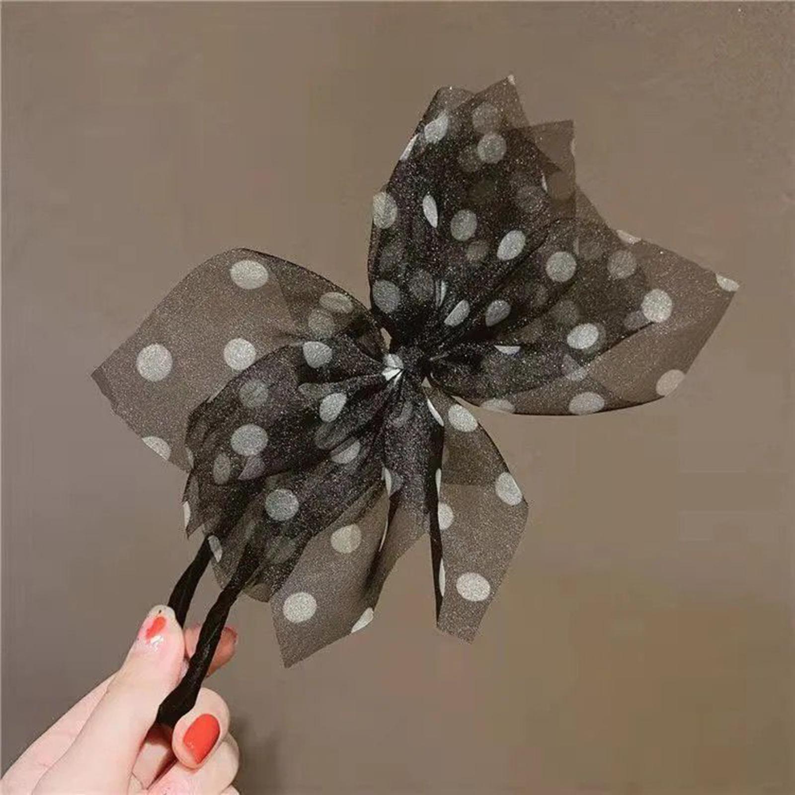 Hair Stick Band French Twist Bowknot Women Elegant Bun Maker Wedding