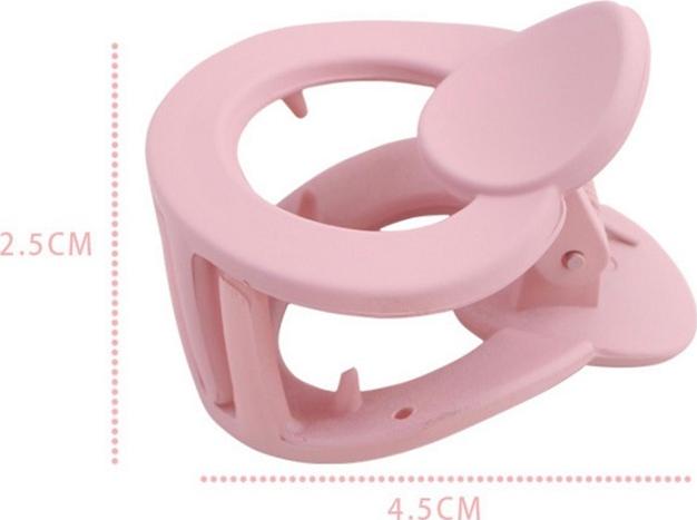 Set 6 Gấp Tóc Nhám Nhỏ Tròn Đủ Màu