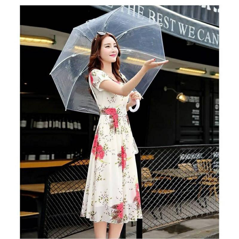 Ô Trong Suốt Hàn Quốc Che Mưa, Chụp ảnh Sống ảo