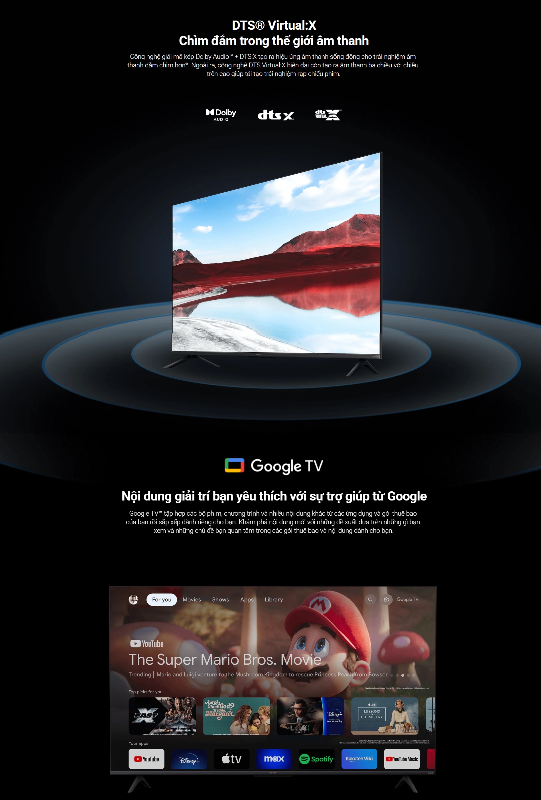 Smart Tivi 4K Xiaomi TV A Pro 55&quot; QLED 2025 - 55 Inch - Hàng Chính Hãng, Bảo Hành 24 Tháng