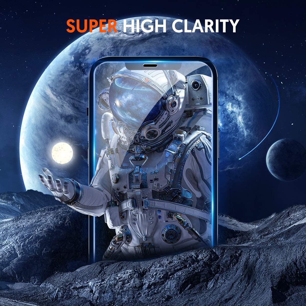Miếng dán kính cường lực dành cho iPhone 13 / iPhone 13 Pro hiệu HOTCASE HBO - hàng nhập khẩu