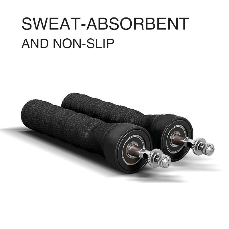Dr.Qiiwi Thể Dục Tốc Độ Dây Nhảy Crossfit Có Thể Điều Chỉnh Dây Cáp Tốc Độ Cao Bỏ Qua Dây Nhanh Chóng Vòng Bi