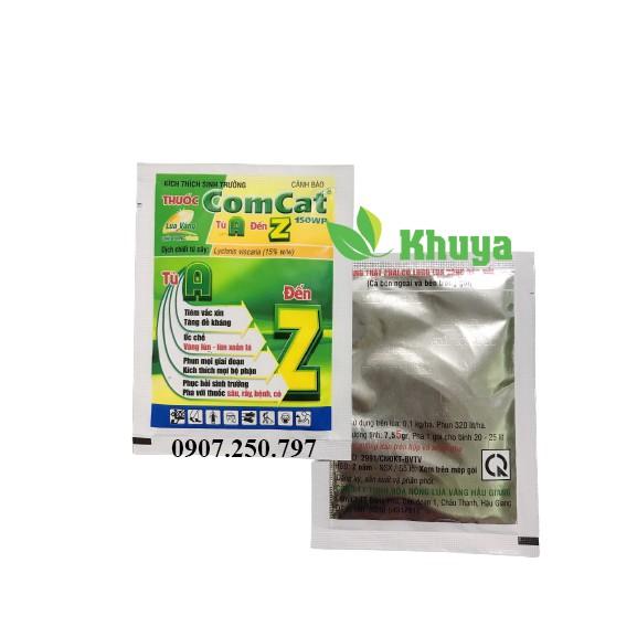 Kích thích sinh trưởng Lúa Vàng Comcat AZ 150WP gói 7,55gr