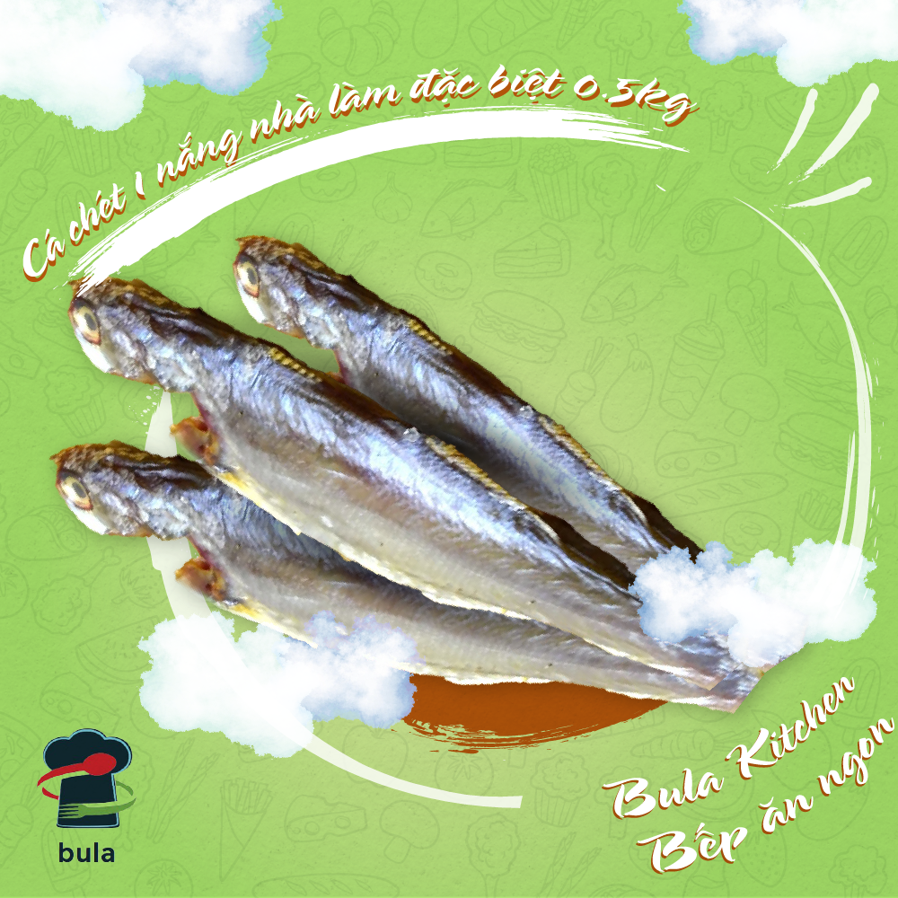 Cá chét 1 nắng nhà làm đặc biệt 0.5kg