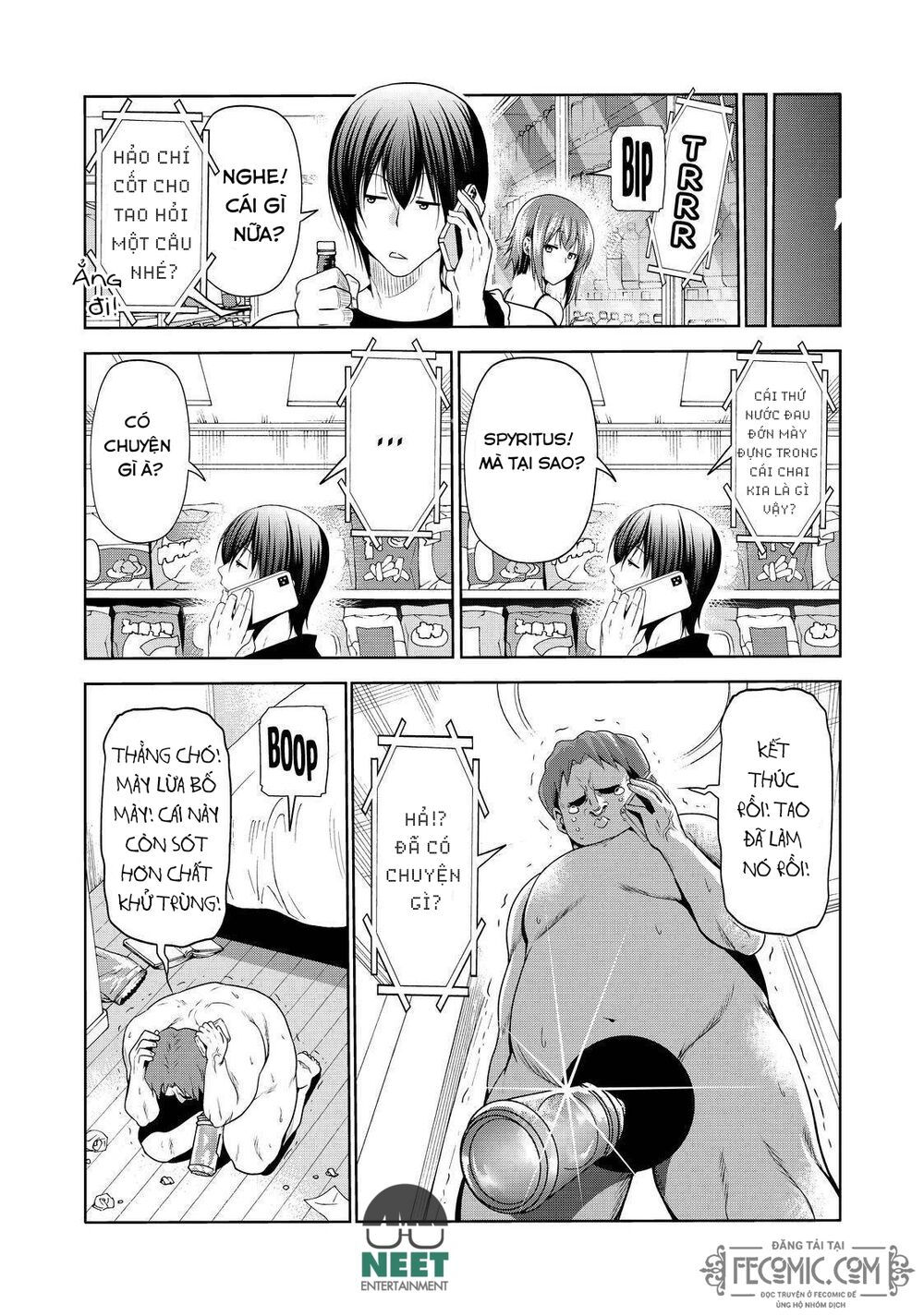 cô gái thích lặn - grand blue chapter 75.5 11