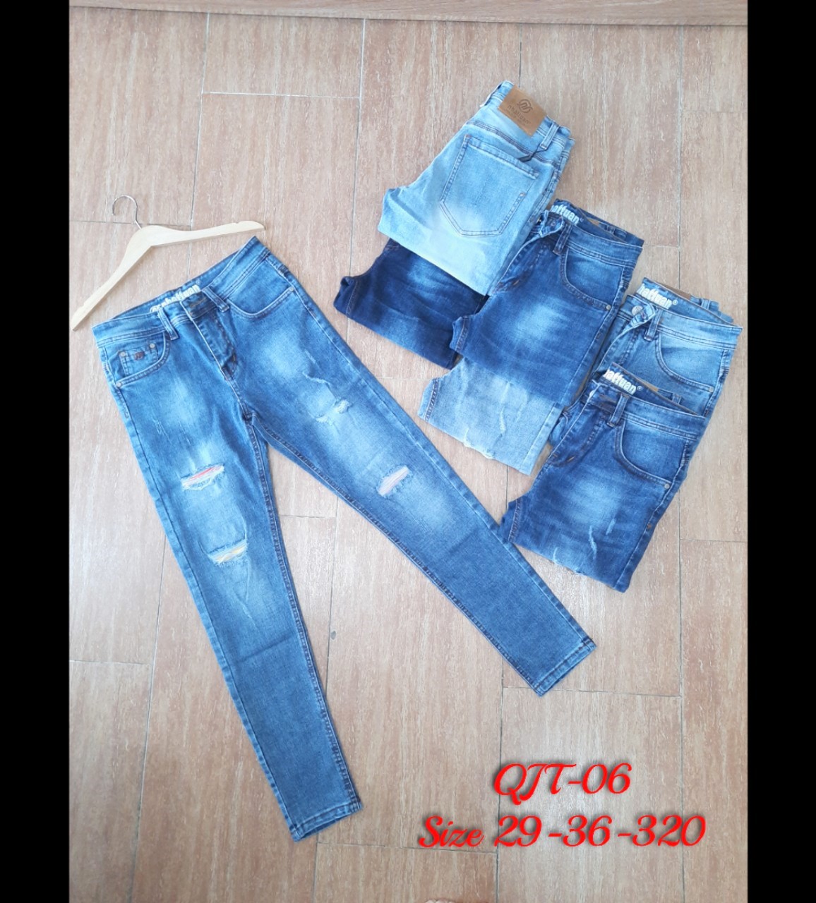 Thời trang nam quần Jean trẻ phong cách của Nhật Tuấn (NATA)