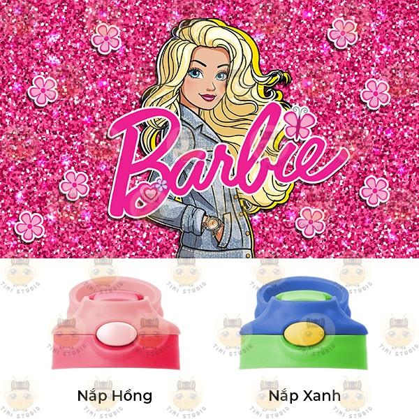 Bình Giữ Nhiệt Trẻ Em Hình Búp Bê Barbie - Tỉ Mỉ Studio - Mã 1808KT