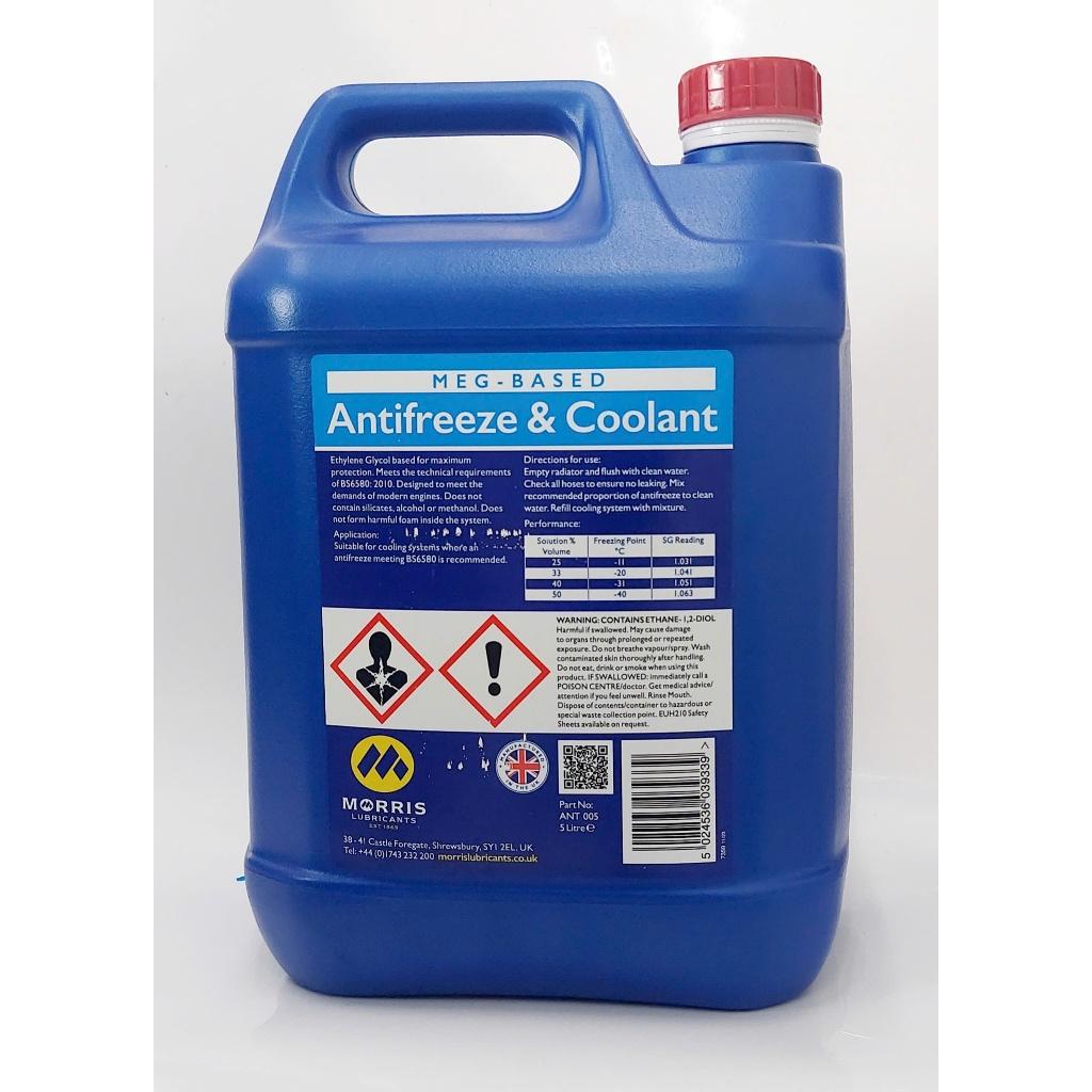 Nước làm mát: Antifreeze, can 5 lít