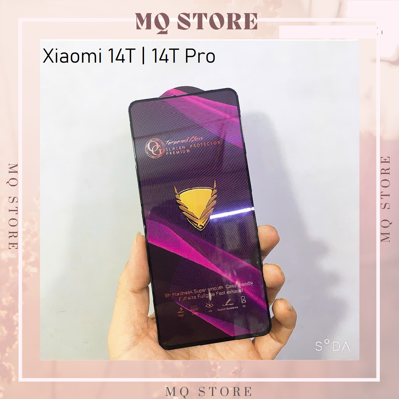 Kính cường lực cho Xiaomi 14T - 14T Pro full màn hình OG cao cấp( hàng chính hãng)