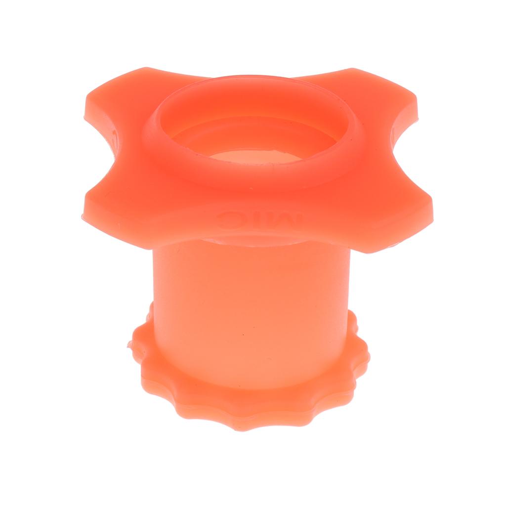 2 Set Wireless Microphone Holder Mic Anti-rolling Protection Rings + Bottoms for KTV Performance