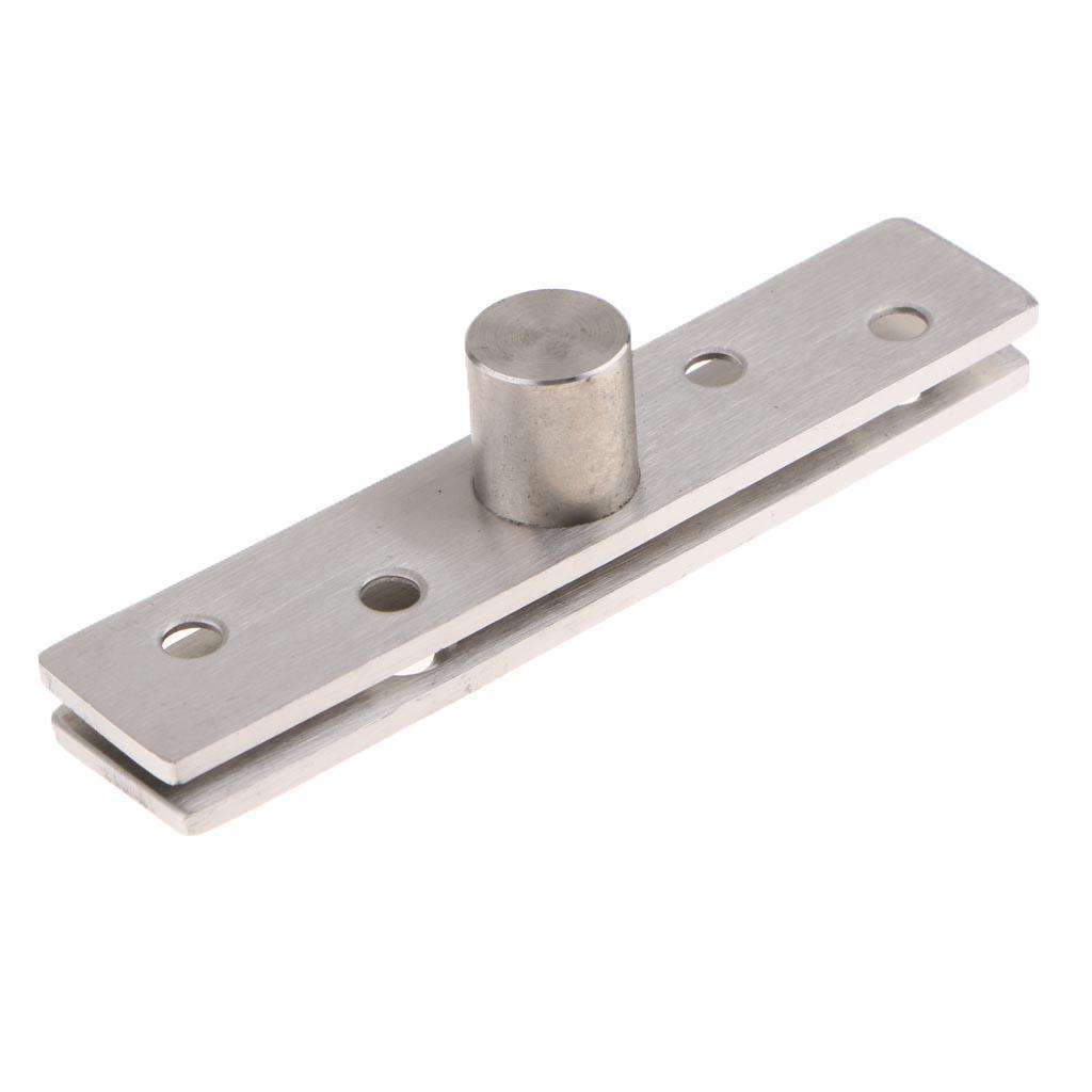 6Pc Stainless Steel Door Hinge 360 Degree Rotating Hinges  Silver