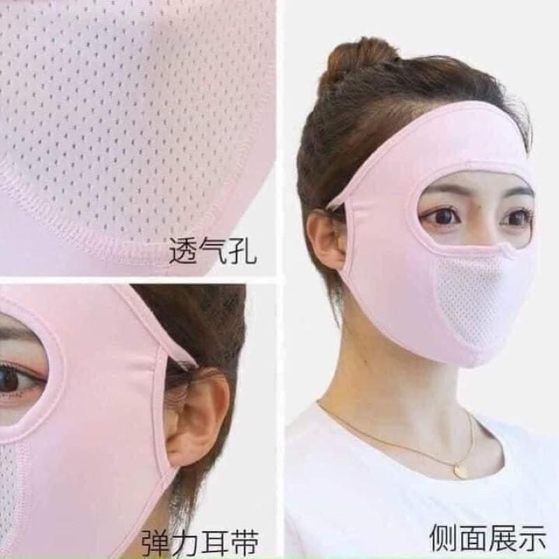 Khẩu trang ninja c chống nắng có lưới thông hơi