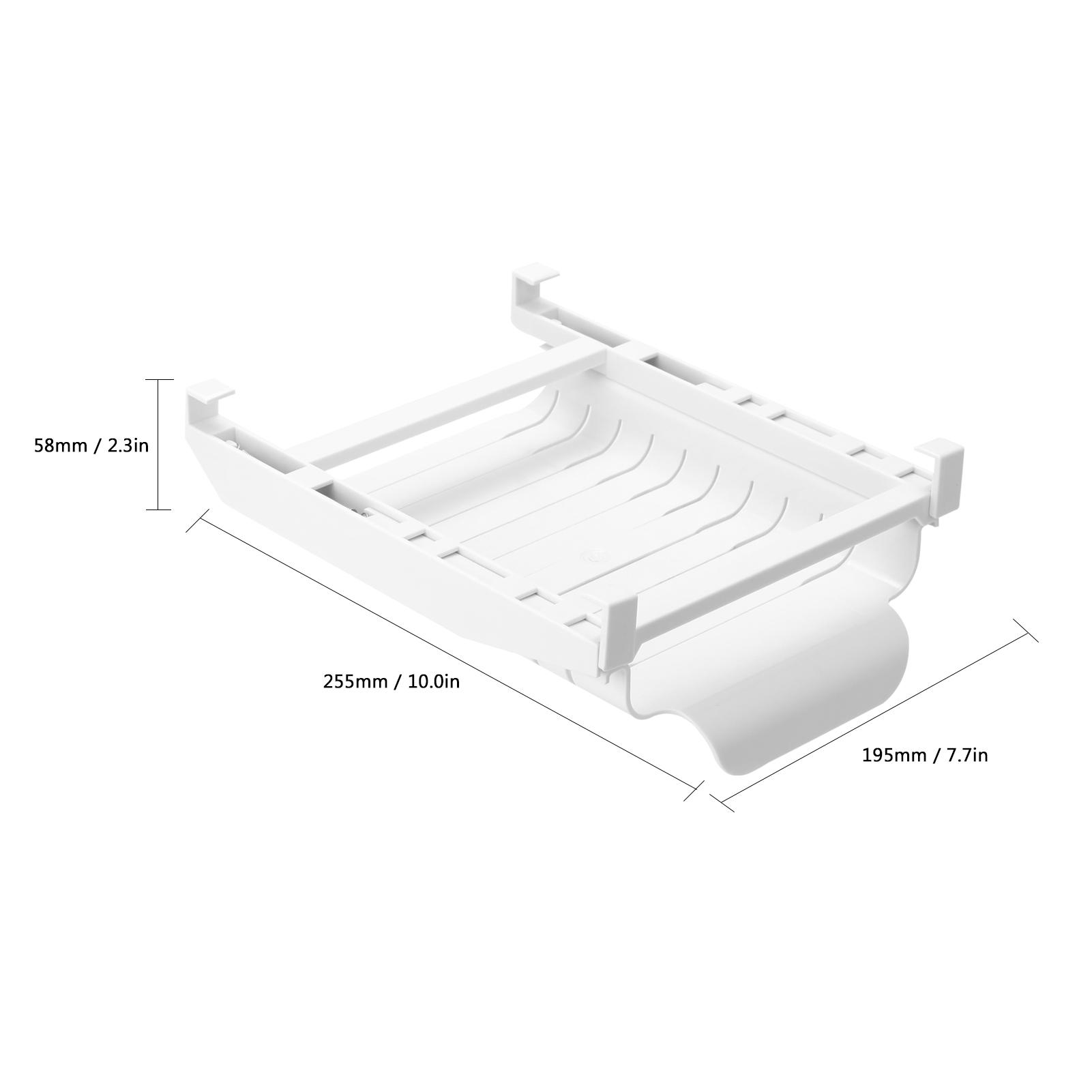 Giá để đồ 10 khe trong tủ lạnh có thể giữ túi thực phẩm chắc chắn, không trơn trượt, không dễ rơi ra
