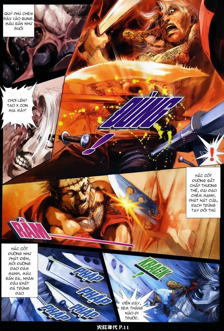 hỏa hồng niên đại hắc cốt đường chapter 17 9