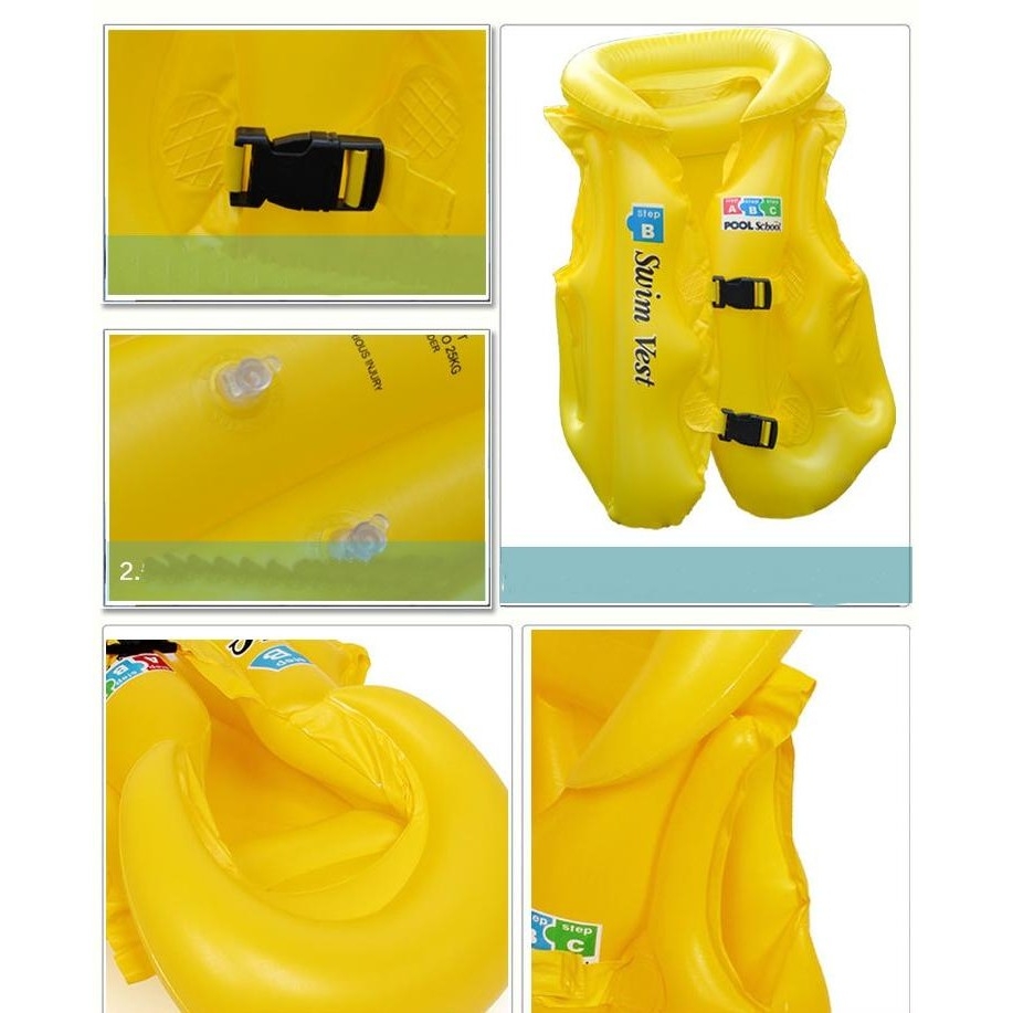 Áo Phao Bơi Cho Bé Thời Trang 48 x 46cm Mẫu Màu Ngẫu Nhiên