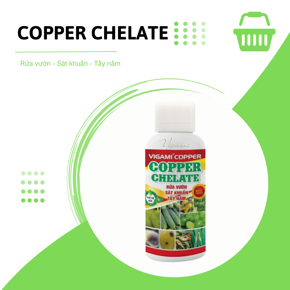 Phân bón Vigami Copper Đồng Chelate 500ml