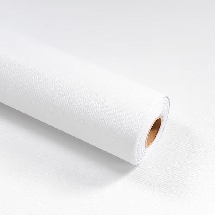 Cuộn 5m Decal Giấy Dán Tường màu trắng nhám