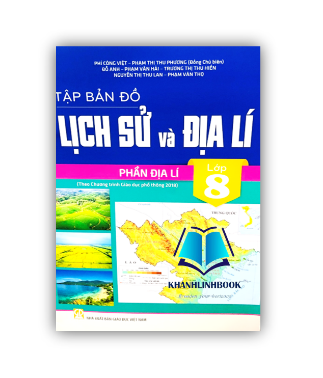 Sách - tập bản đồ lịch sử và địa lí 8 - phần địa lí