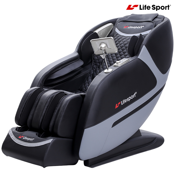 Ghế massage toàn thân Cao Cấp con lăn 4D di chuyển Lifesport LS-2800Plus, dòng ghế điều khiển bằng giọng nói, bảng điều khiển tiếng Việt, đa dạng các bài massage từng vùng riêng biệt, con lăn 4D di chuyển theo chiều dài cơ thể