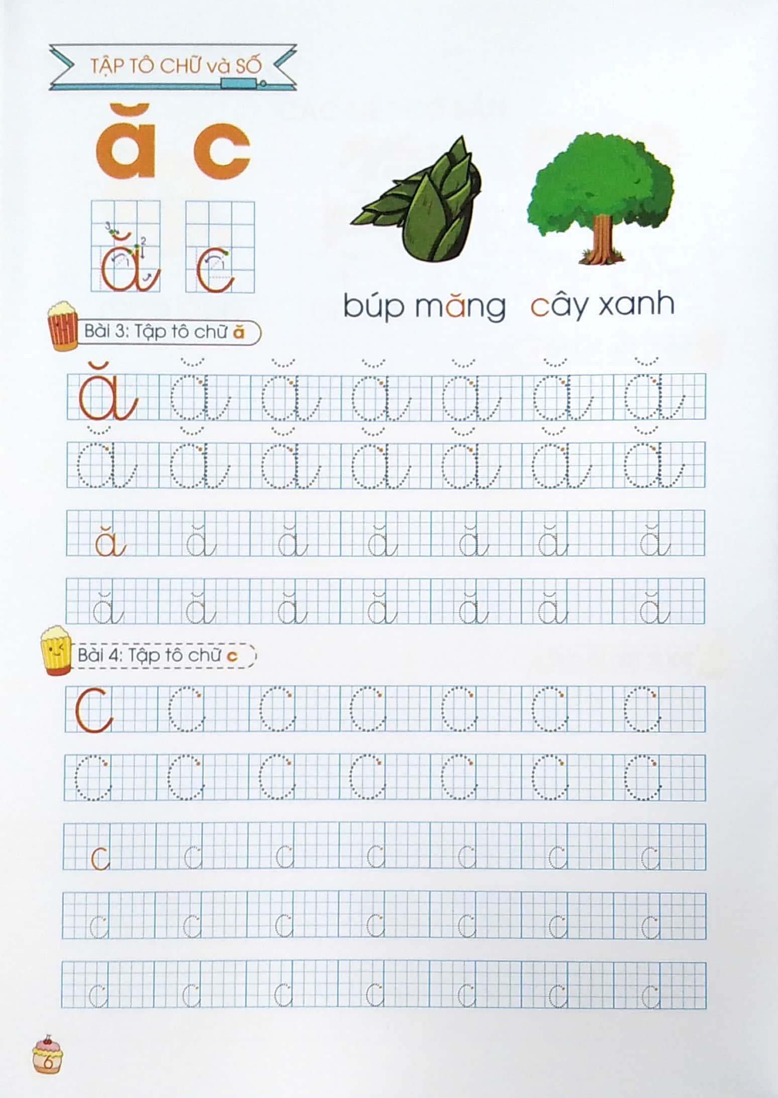 Bé Tập Tô Chữ Cái - Tập 1 (Tái Bản Lần Thứ 5)