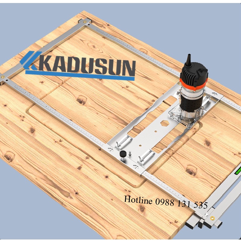 Khung cữ cố định máy cắt Kadusun | Thích hợp cho gỗ | Tấm thạch cao | Đá cẩm thạch | Gạch men và các vật liệu khác | Chất liệu inox và thép không gỉ chất lượng cao cấp[Kadusun
