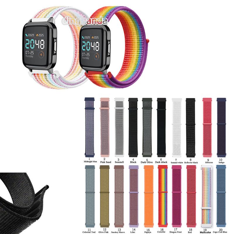 Dây Đeo Sợi Nylon Cho Đồng Hồ Thể Thao Thông Minh Reyluou Ls02