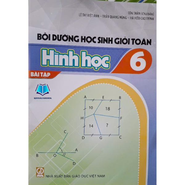 Sách - Combo Bồi dưỡng học sinh giỏi Toán - Đại Số + Hình học (Bài tập) lớp 6