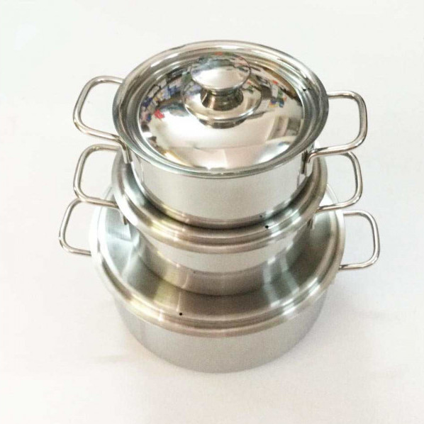 Hình ảnh BỘ NỒI INOX 3 CÁI