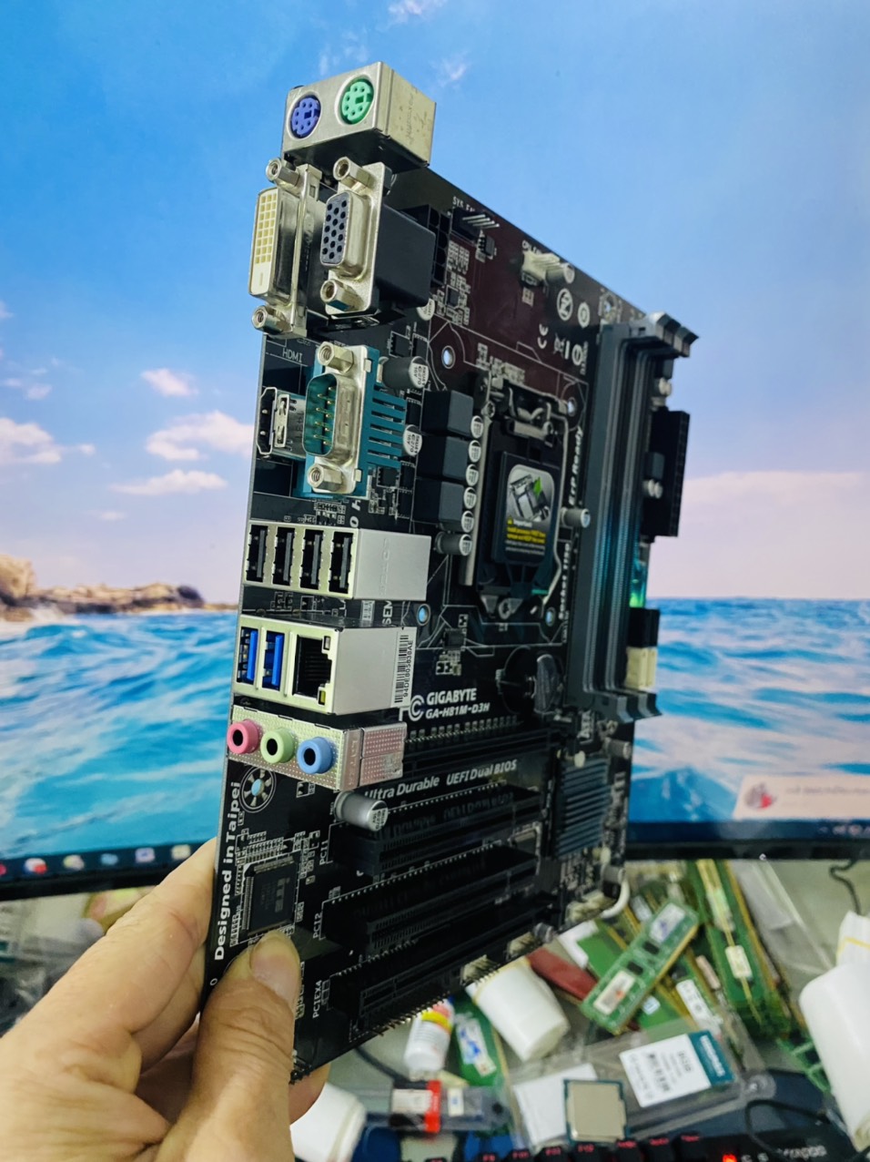 Bo Mạch Chủ (Mainboard) Gigabyte H81M-D3H - Hàng Chính Hãng