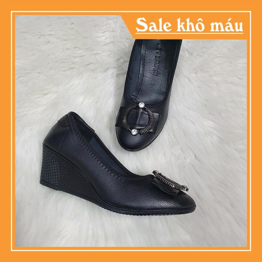 { PHÁ GIÁ } { SALE GT SP MỚI} GIÀY ĐẾ XUỒNG HÀNG DA THẬT SIZE TỪ 35 ĐẾN 40