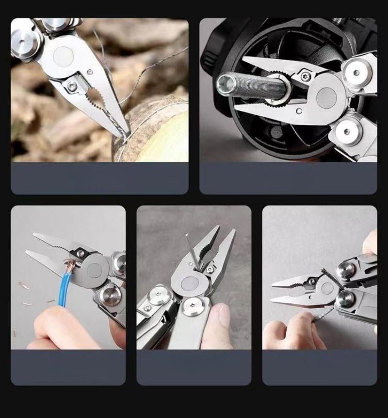 Xiaomi Nextool Flagship Pro Công cụ đa chức năng 16 trong 1 thích hợp cho đi bộ đường dài ngoài trời và cắm trại-Hàng chính hãng