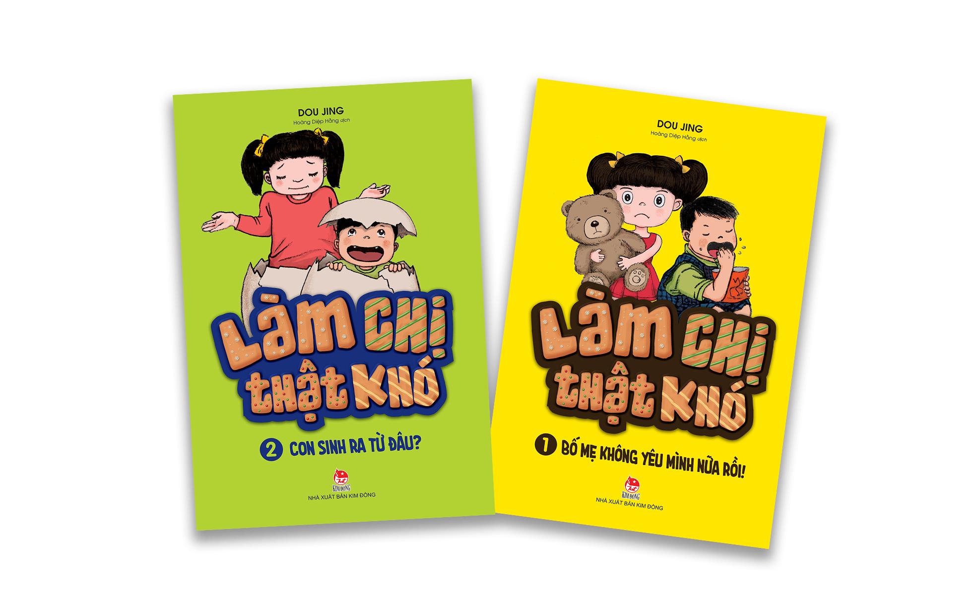 Kim Đồng - Combo Làm chị thật khó (2 quyển)